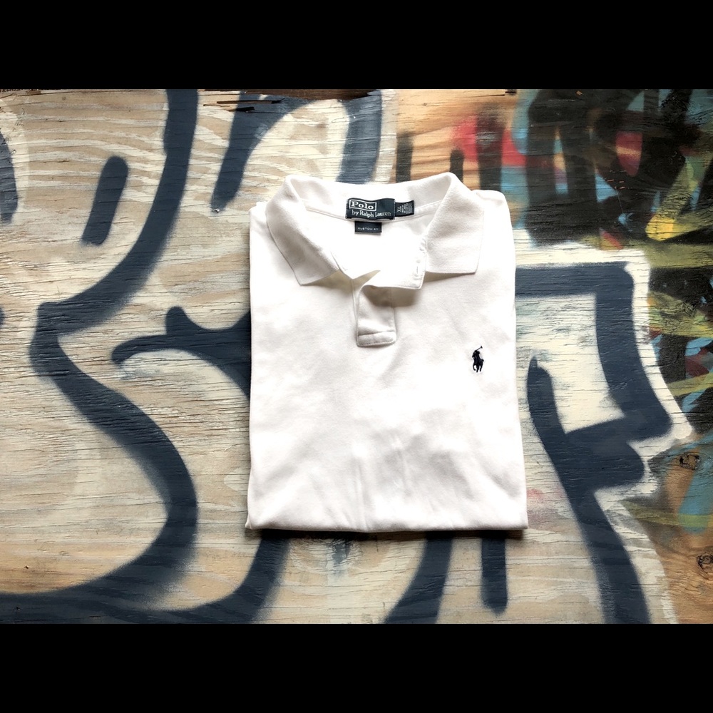 White Polo by Ralph Lauren
